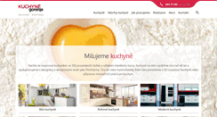 Desktop Screenshot of kuchynskastudia.cz